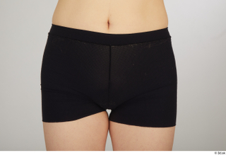 Aera black boyshorts black panties hips underwear 0001.jpg